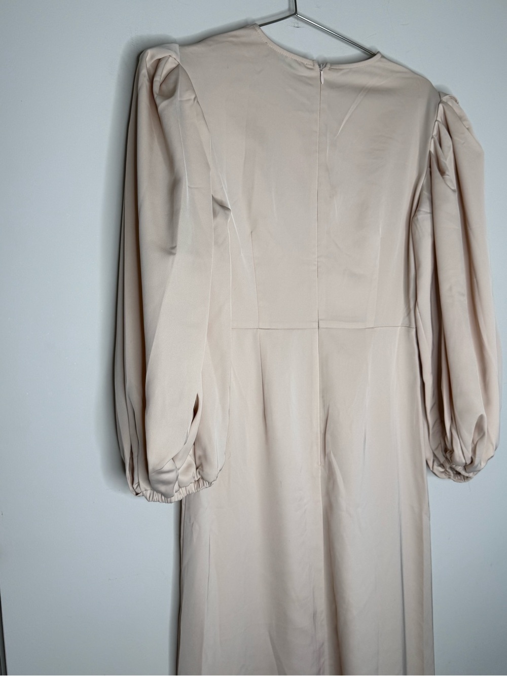 Duha Maxi Gown Size XS Length 56 Niswa Fashion Modest Cream New NWT - Picture 6 of 8